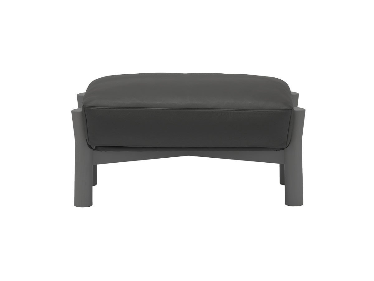 【カリモクニュースタンダード/KARIMOKU NEW STANDARD / GOODS】のCASTOR SOFA OTTOMAN / キャストールソファー オットマン インテリア・キッズ・メンズ・レディースファッション・服の通販 founy(ファニー) 　送料無料　Free Shipping　クッション　Cushion　コンパクト　Compact　フェザー　Feather　フォーム　Form　ホーム・キャンプ・アウトドア・お取り寄せ　Home,Garden,Outdoor,Camping Gear　家具・インテリア　Home Furniture & Interior. Stylish & Functional Living Spaces　ソファー　Sofa　オットマン　Ottoman　張地:X496 ブラック(レザー)、フレームブラック|ID: prp329100000000971 ipo3291000000030209832