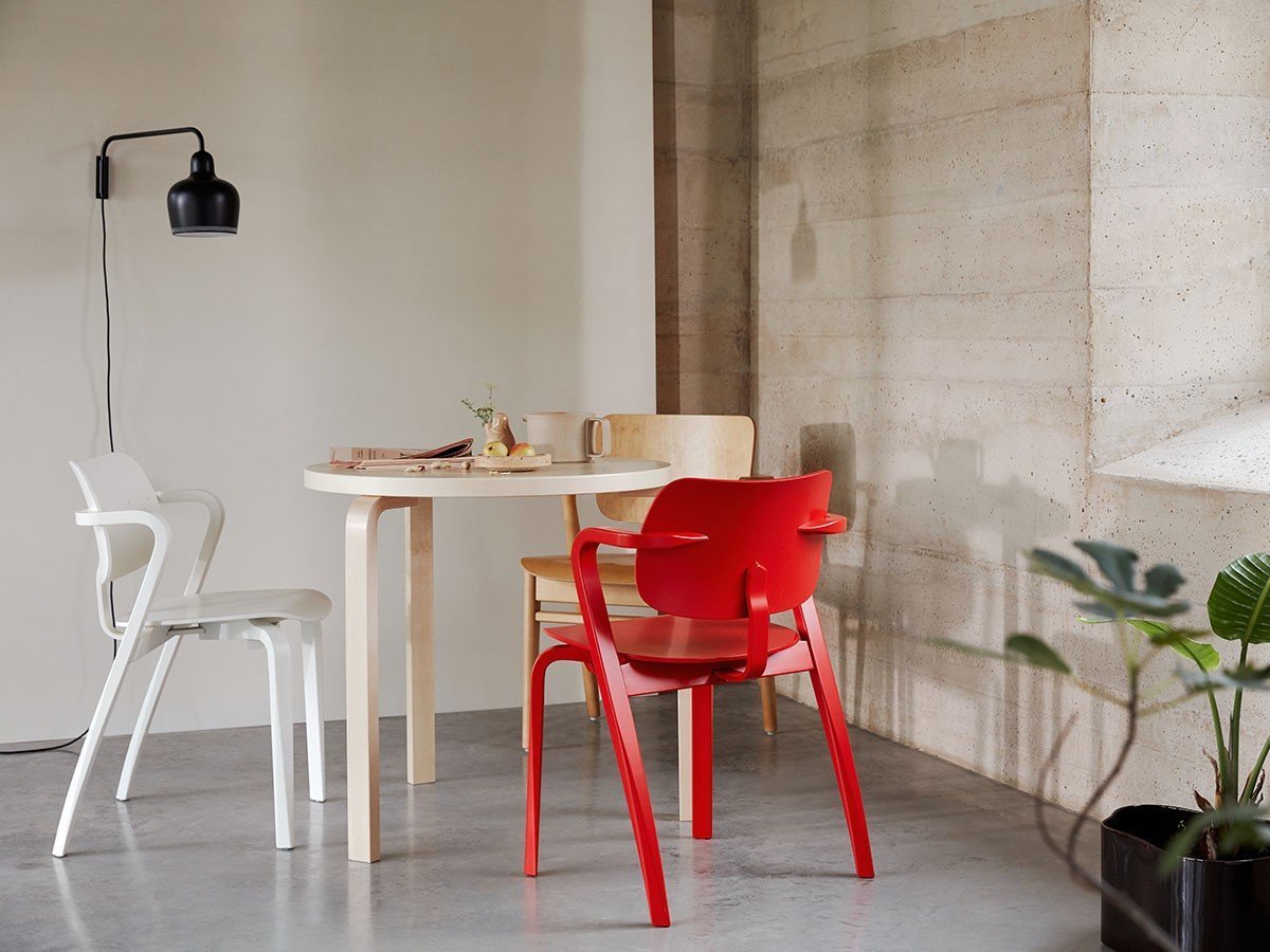 【アルテック/artek / GOODS】のTABLE 90B / テーブル 90B 人気、トレンドファッション・服の通販 founy(ファニー) 　送料無料　Free Shipping　シンプル　Simple, Minimal　テーブル　Table, Dining Table　デスク　Desk, Work Desk　ラウンド　Round, Round Neck　ワーク　Workwear, Utility Style　ホーム・キャンプ・アウトドア・お取り寄せ　Home Living / Home & Lifestyle / Camping Gear / Outdoor Camping　家具・インテリア　Home Furniture & Interior. Stylish & Functional Living Spaces　テーブル　Dining, Coffee & Side Tables　カフェテーブル・丸型テーブル　Cafe & Bistro Tables　other-3|ID: prp329100000001000 ipo3291000000031475017