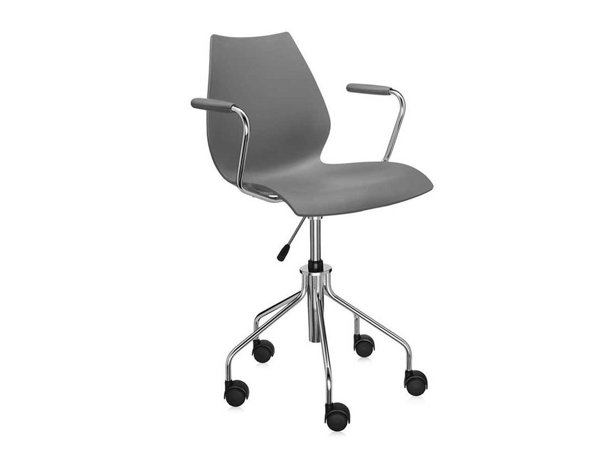 【カルテル/Kartell / GOODS】のMAUI / マウイアームキャスター 人気、トレンドファッション・服の通販 founy(ファニー) 　送料無料　Free Shipping　エレガント 上品　Elegant　フレーム　Flame　ホーム・キャンプ・アウトドア・お取り寄せ　Home,Garden,Outdoor,Camping Gear　家具・インテリア　Furniture　チェア・椅子　Chair　オフィスチェア・デスクチェア　Office Chair/Desk Chair　 other-1|ID: prp329100000001011 ipo3291000000030213095