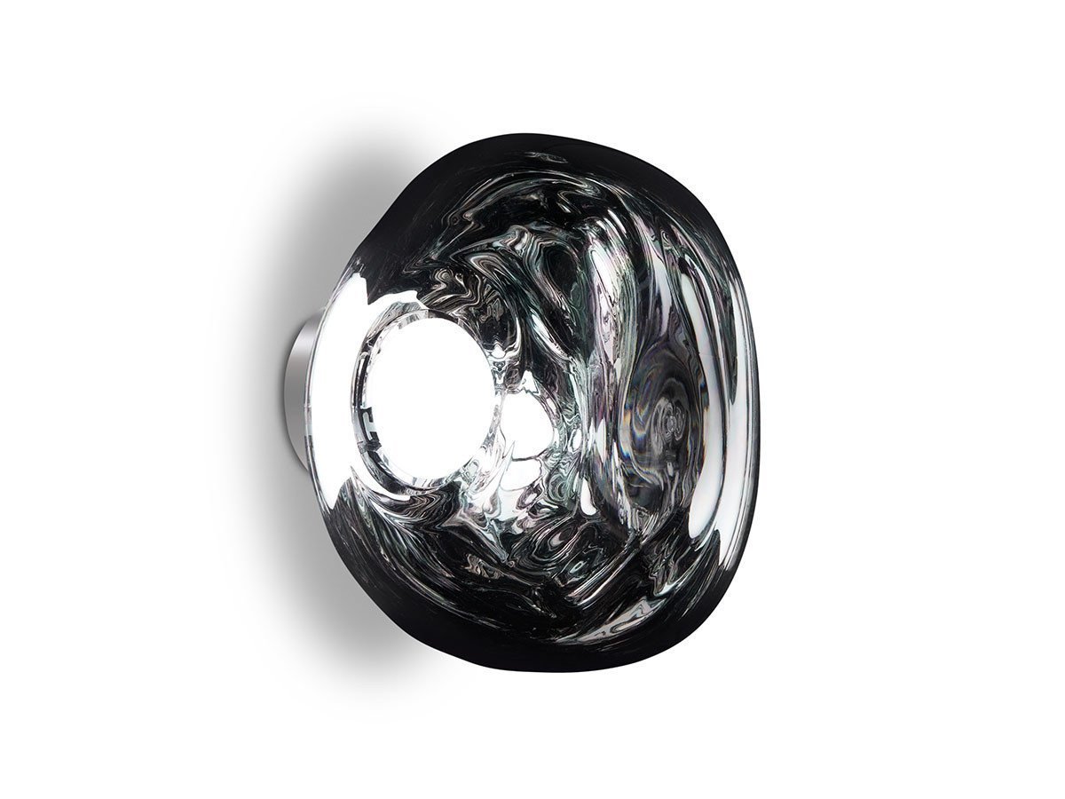 【トム ディクソン/Tom Dixon / GOODS】のMelt Mini Surface LED / メルト ミニ サーフェイス 内蔵LED ブラケット仕様 インテリア・キッズ・メンズ・レディースファッション・服の通販 founy(ファニー) 　ガラス　Glass, Glassware　ハンド　Hand, Handmade　フェイス　Face, Facial Design　フロント　Front, Front Design　送料無料　Free Shipping　ホーム・キャンプ・アウトドア・お取り寄せ　Home Living / Home & Lifestyle / Camping Gear / Outdoor Camping　家具・インテリア　Home Furniture & Interior. Stylish & Functional Living Spaces　ライト・照明　Lamps & Lighting Fixtures　クローム|ID: prp329100000001023 ipo3291000000036853705