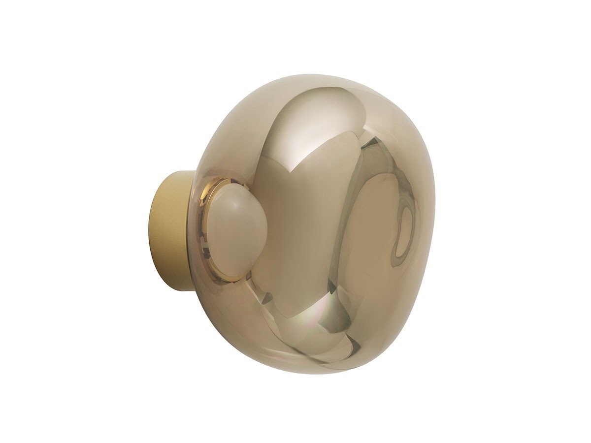 【トム ディクソン/Tom Dixon / GOODS】のMelt Mini Surface LED / メルト ミニ サーフェイス 内蔵LED ブラケット仕様 インテリア・キッズ・メンズ・レディースファッション・服の通販 founy(ファニー) 　ガラス　Glass, Glassware　ハンド　Hand, Handmade　フェイス　Face, Facial Design　フロント　Front, Front Design　送料無料　Free Shipping　ホーム・キャンプ・アウトドア・お取り寄せ　Home Living / Home & Lifestyle / Camping Gear / Outdoor Camping　家具・インテリア　Home Furniture & Interior. Stylish & Functional Living Spaces　ライト・照明　Lamps & Lighting Fixtures　消灯時|ID: prp329100000001023 ipo3291000000036853730