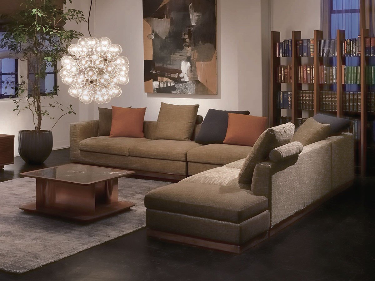 【リアルスタイル/REAL STYLE / GOODS】のONTARIO sofa 3P / オンタリオ ソファ 3P インテリア・キッズ・メンズ・レディースファッション・服の通販 founy(ファニー) 　ホーム・キャンプ・アウトドア・お取り寄せ　Home Living / Home & Lifestyle / Camping Gear / Outdoor Camping　家具・インテリア　Home Furniture & Interior. Stylish & Functional Living Spaces　ソファー　Couches & Sofas　参考イメージ(組合せ例:3P片肘 / 右アーム、オットマン、コーナー、3P肘無)|ID: prp329100000001046 ipo3291000000036765197