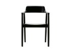 【ヒロシマ/HIROSHIMA / GOODS】のArm Chair / アームチェア 板座(ビーチ) フレームEC-1 マットブラック|ID: prp329100000001052 ipo3291000000007928612
