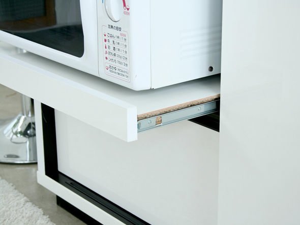 【フライミールーム/FLYMEe Room / GOODS】のKITCHEN BOARD / キッチンボード 幅120cm f1134 インテリア・キッズ・メンズ・レディースファッション・服の通販 founy(ファニー) 　スタイリッシュ　Stylish, Fashionable　ホーム・キャンプ・アウトドア・お取り寄せ　Home Living / Home & Lifestyle / Camping Gear / Outdoor Camping　キッチン・ダイニング　Kitchen & Dining Essentials. Stylish & Functional Tableware　キッチン収納　Kitchen Storage　キッチン収納・食器棚・レンジ台　Kitchen Cabinet　オープン棚はスライド式。電子レンジや炊飯器、コーヒーメーカーなどもご使用いただけます。|ID: prp329100000001054 ipo3291000000036842407