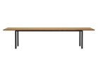 【マルタ/MALTA / GOODS】のSteel Leg Dining Table / スチールレッグ ダイニングテーブル サイズ:幅320cm × 奥行115cm、ウッド:オーク C-0(ナチュラルクリア)|ID:prp329100000001112