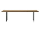 【マルタ/MALTA / GOODS】のSteel Leg Dining Table / スチールレッグ ダイニングテーブル サイズ:幅240cm × 奥行105cm、ウッド:ホワイトオーク C-0(ナチュラルクリア)<|ID: prp329100000001112 ipo3291000000037089476