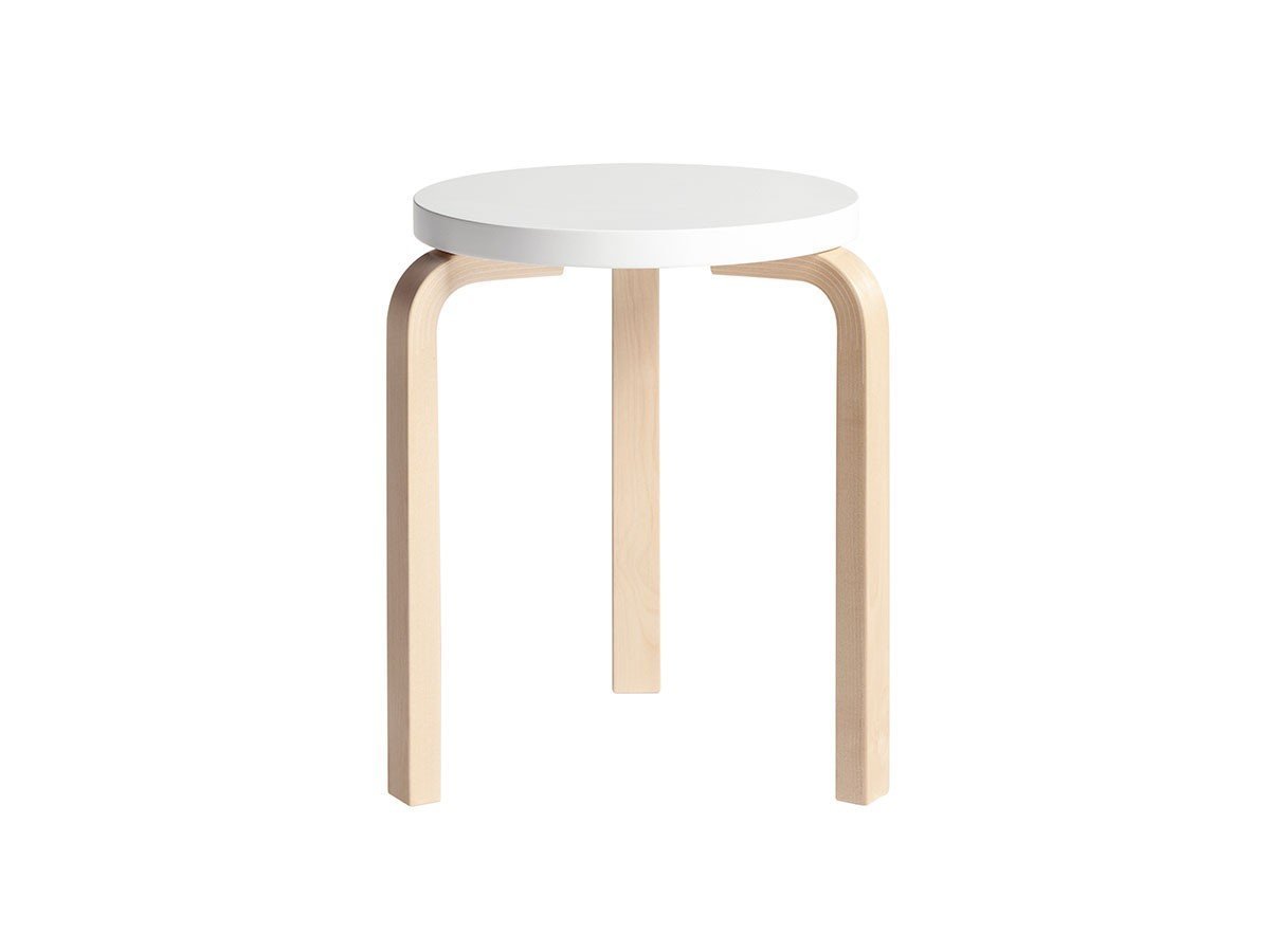【アルテック/artek / GOODS】のSTOOL 60 / スツール 60 インテリア・キッズ・メンズ・レディースファッション・服の通販 founy(ファニー) 　シンプル　Simple, Minimal　フラット　Flat, Flat Shoes　送料無料　Free Shipping　ホーム・キャンプ・アウトドア・お取り寄せ　Home Living / Home & Lifestyle / Camping Gear / Outdoor Camping　家具・インテリア　Home Furniture & Interior. Stylish & Functional Living Spaces　チェア・椅子　Seating & Chairs　スツール・バースツール　Stools & Bar Stools　脚部:ナチュラルラッカー / 座面:ホワイトラッカー|ID: prp329100000001184 ipo3291000000036538558
