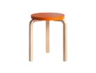 【アルテック/artek / GOODS】のSTOOL 60 / スツール 60 脚部:ナチュラルラッカー / 座面:オレンジラッカー|ID:prp329100000001184