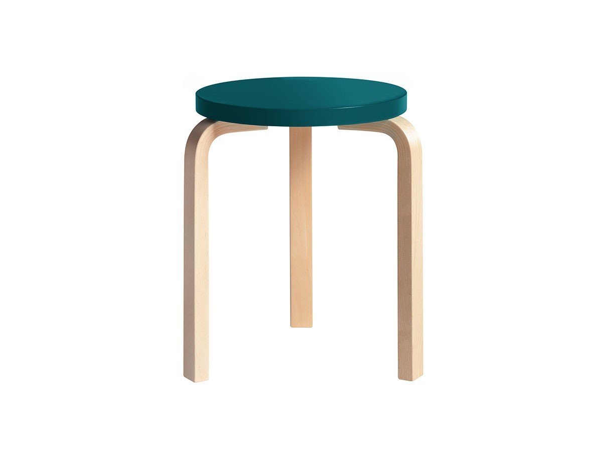 【アルテック/artek / GOODS】のSTOOL 60 / スツール 60 インテリア・キッズ・メンズ・レディースファッション・服の通販 founy(ファニー) 　シンプル　Simple, Minimal　フラット　Flat, Flat Shoes　送料無料　Free Shipping　ホーム・キャンプ・アウトドア・お取り寄せ　Home Living / Home & Lifestyle / Camping Gear / Outdoor Camping　家具・インテリア　Home Furniture & Interior. Stylish & Functional Living Spaces　チェア・椅子　Seating & Chairs　スツール・バースツール　Stools & Bar Stools　脚部:ナチュラルラッカー / 座面:ぺトロールラッカー|ID: prp329100000001184 ipo3291000000036538564