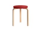 【アルテック/artek / GOODS】のSTOOL 60 / スツール 60 脚部:ナチュラルラッカー / 座面:レッドラッカー|ID:prp329100000001184