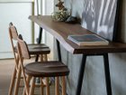 【ナガノインテリア/NAGANO INTERIOR / GOODS】のREAL counter chair / リアル カウンターチェア DC347-CN 人間工学に基づいて削り出された無垢材の座面は、板座でありながら快適な座り心地を実現。|ID: prp329100000001226 ipo3291000000030216699
