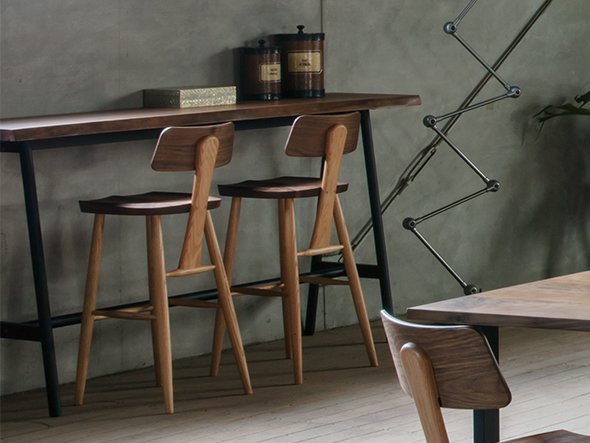 【ナガノインテリア/NAGANO INTERIOR / GOODS】のREAL counter chair / リアル カウンターチェア DC347-CN 人気、トレンドファッション・服の通販 founy(ファニー) 　送料無料　Free Shipping　テーブル　Table　フレーム　Flame　リアル　Real　ホーム・キャンプ・アウトドア・お取り寄せ　Home,Garden,Outdoor,Camping Gear　家具・インテリア　Furniture　チェア・椅子　Chair　カウンターチェア・ハイスツール　Counter Chair/High Stool　other-5|ID: prp329100000001226 ipo3291000000031546152