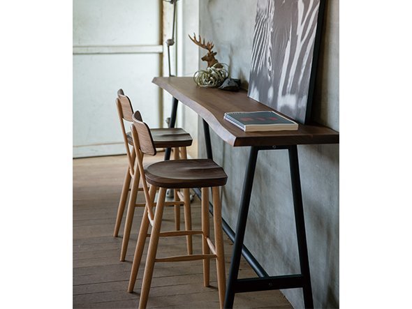【ナガノインテリア/NAGANO INTERIOR / GOODS】のREAL counter chair / リアル カウンターチェア DC347-CN 人気、トレンドファッション・服の通販 founy(ファニー) 　送料無料　Free Shipping　テーブル　Table　フレーム　Flame　リアル　Real　ホーム・キャンプ・アウトドア・お取り寄せ　Home,Garden,Outdoor,Camping Gear　家具・インテリア　Furniture　チェア・椅子　Chair　カウンターチェア・ハイスツール　Counter Chair/High Stool　other-6|ID: prp329100000001226 ipo3291000000031546153