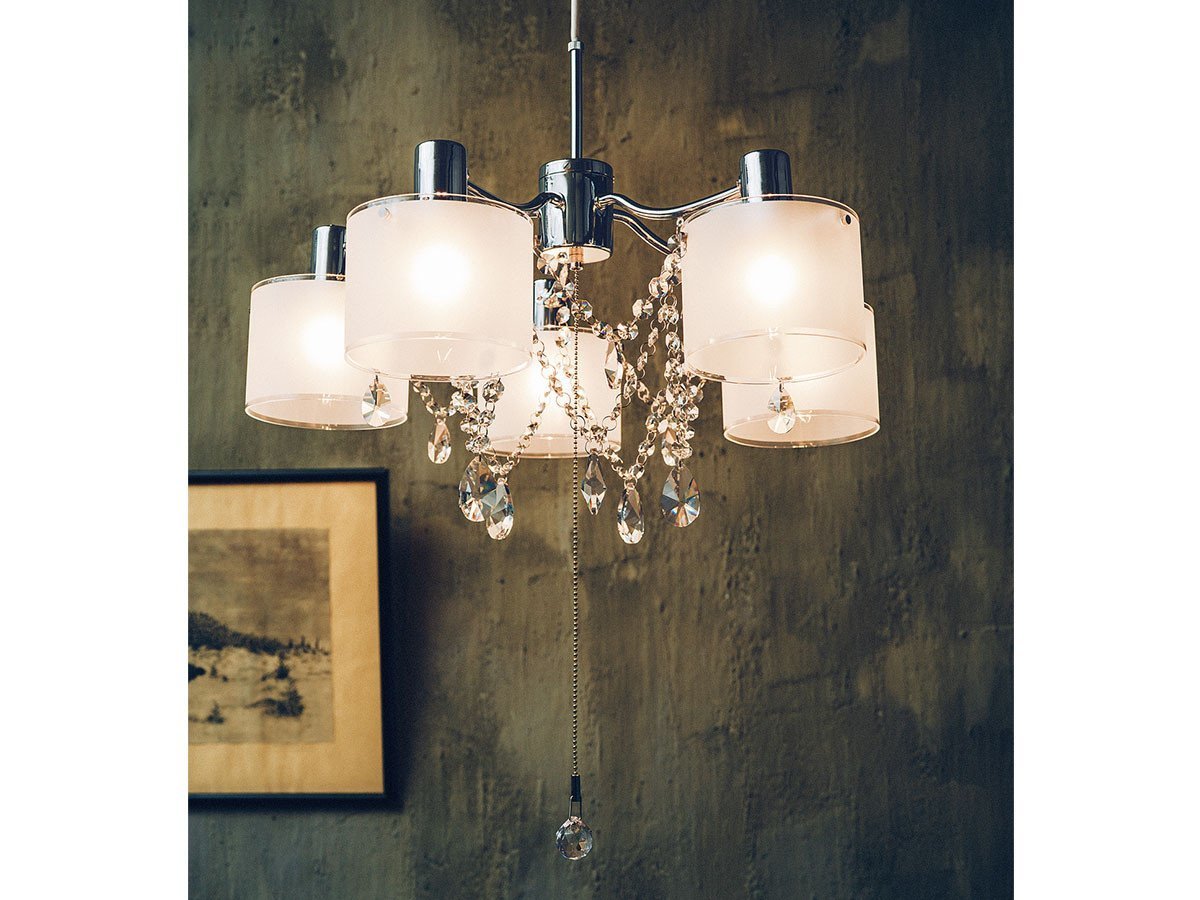 【フライミー ブラン/FLYMEe Blanc / GOODS】のChandelier Light / シャンデリアライト #104992 人気、トレンドファッション・服の通販 founy(ファニー) 　送料無料　Free Shipping　エレガント 上品　Elegant　ガラス　Glass, Glassware　クリスタル　Crystal, Swarovski　モダン　Modern, Contemporary　ホーム・キャンプ・アウトドア・お取り寄せ　Home Living / Home & Lifestyle / Camping Gear / Outdoor Camping　家具・インテリア　Home Furniture & Interior. Stylish & Functional Living Spaces　ライト・照明　Lamps & Lighting Fixtures　シャンデリア・クリスタル照明　Chandelier / Crystal Ceiling Light　other-4|ID: prp329100000001250 ipo3291000000031543141