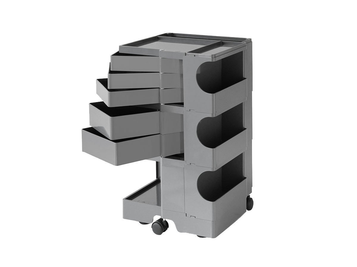 【ビーライン/B LINE / GOODS】のBoby Wagon / ボビーワゴン 3段5トレイ インテリア・キッズ・メンズ・レディースファッション・服の通販 founy(ファニー) 　イタリア　Italy　コレクション　Collection, Seasonal Line　テーブル　Table, Dining Table　デスク　Desk, Work Desk　ニューヨーク　New York, NYC Style　ポケット　Pocket, Pocket Detail　送料無料　Free Shipping　ホーム・キャンプ・アウトドア・お取り寄せ　Home Living / Home & Lifestyle / Camping Gear / Outdoor Camping　家具・インテリア　Home Furniture & Interior. Stylish & Functional Living Spaces　デスク・机　Study & Work Desks　デスクワゴン・サイドワゴン　Mobile Pedestal /Office Cart　ホーム・キャンプ・アウトドア・お取り寄せ　Home Living / Home & Lifestyle / Camping Gear / Outdoor Camping　家具・インテリア　Home Furniture & Interior. Stylish & Functional Living Spaces　収納家具・キャビネット　Storage Furniture　チェストワゴン・移動式収納　Mobile Wagon　トルネードグレー|ID: prp329100000001291 ipo3291000000036803232