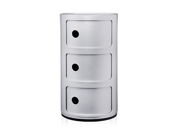 【カルテル/Kartell / GOODS】のCOMPONIBILI / コンポニビリ3 インテリア・キッズ・メンズ・レディースファッション・服の通販 founy(ファニー) 　送料無料　Free Shipping　コレクション　Collection, Seasonal Line　ニューヨーク　New York, NYC Style　ホーム・キャンプ・アウトドア・お取り寄せ　Home Living / Home & Lifestyle / Camping Gear / Outdoor Camping　家具・インテリア　Home Furniture & Interior. Stylish & Functional Living Spaces　収納家具・キャビネット　Storage Furniture　シェルフ・オープンラック・収納棚　Open Shelf Rack　シルバー|ID: prp329100000001336 ipo3291000000036813545