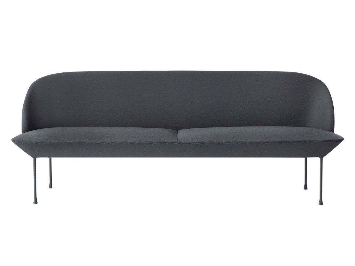 【ムート/MUUTO / GOODS】のOSLO SOFA 3-SEATER / オスロソファ 3シーター インテリア・キッズ・メンズ・レディースファッション・服の通販 founy(ファニー) 　クッション　Cushion　ホーム・キャンプ・アウトドア・お取り寄せ　Home,Garden,Outdoor,Camping Gear　家具・インテリア　Home Furniture & Interior. Stylish & Functional Living Spaces　ソファー　Sofa　Steelcut 180 / ダークグレー脚|ID: prp329100000001352 ipo3291000000030215877