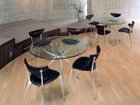 【フライミー ノワール/FLYMEe Noir / GOODS】のCafe Table / カフェテーブル 直径90cm m71239 天板:クリアガラス|ID:prp329100000001428