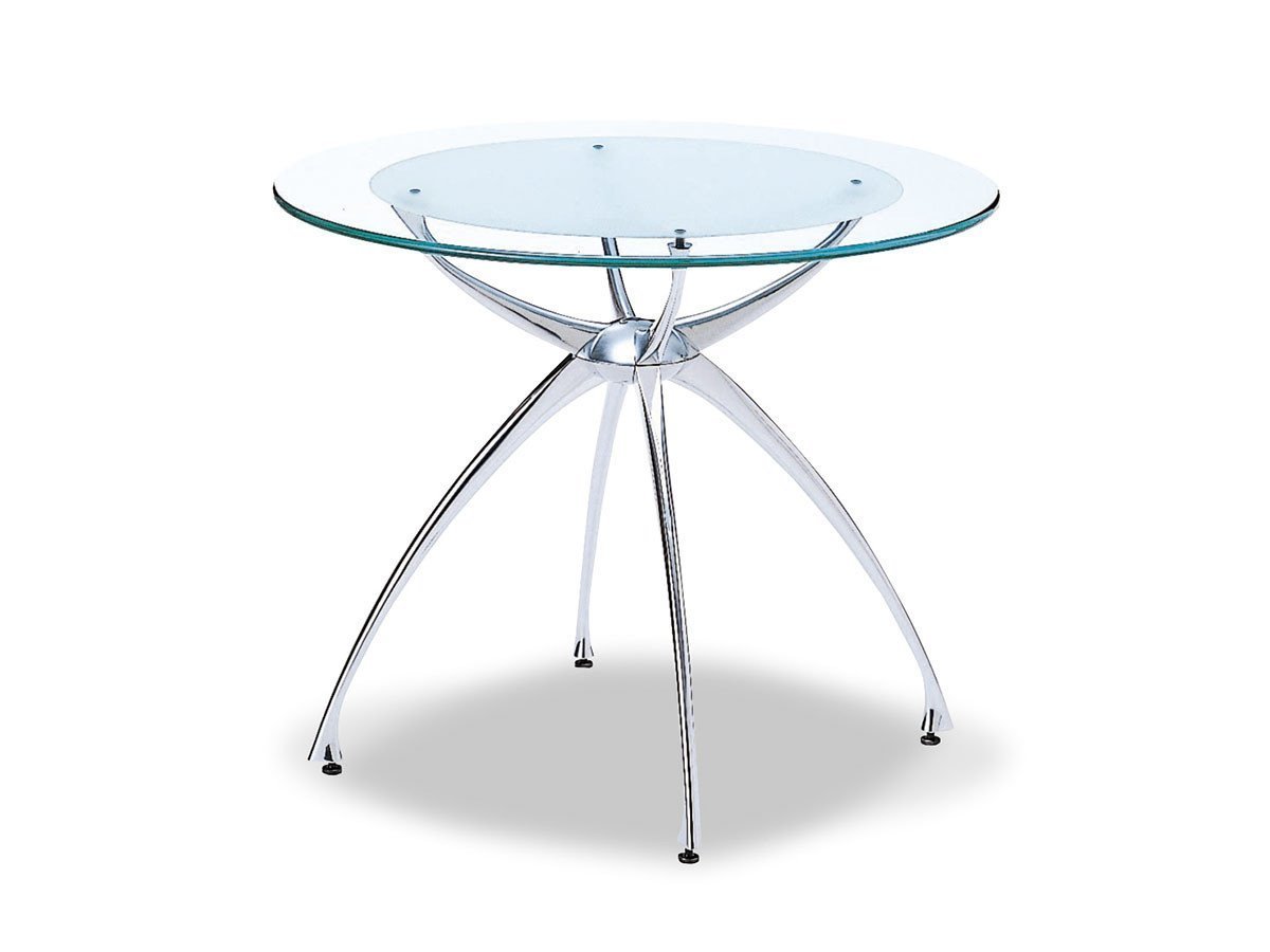 【フライミー ノワール/FLYMEe Noir / GOODS】のCafe Table / カフェテーブル 直径90cm m71239 インテリア・キッズ・メンズ・レディースファッション・服の通販 founy(ファニー) 　ガラス　Glass　テーブル　Table　ラウンド　Round　ホーム・キャンプ・アウトドア・お取り寄せ　Home,Garden,Outdoor,Camping Gear　家具・インテリア　Furniture　テーブル　Table　ダイニングテーブル　Dining Table　ホーム・キャンプ・アウトドア・お取り寄せ　Home,Garden,Outdoor,Camping Gear　家具・インテリア　Furniture　テーブル　Table　カフェテーブル　Cafe Table　天板:フロストガラス|ID: prp329100000001428 ipo3291000000030246480