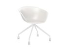 【アルペール/arper / GOODS】のDuna02 Arm Chair / ドゥーナ02 アームチェア 固定柱脚キャスター付 シートホワイト、脚部マットホワイト|ID:prp329100000001435
