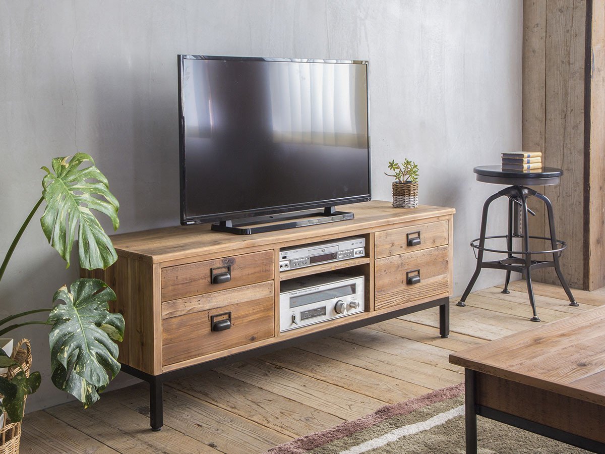 【ノットアンティークス/knot antiques / CRASH GATE / GOODS】のBABEL TV BOARD / バベル テレビボード 幅168cm(引出し2杯タイプ) インテリア・キッズ・メンズ・レディースファッション・服の通販 founy(ファニー) 　アンティーク　Antique　シンプル　Simple　ホーム・キャンプ・アウトドア・お取り寄せ　Home,Garden,Outdoor,Camping Gear　家具・インテリア　Furniture　テレビボード・テレビ台　TV Stand　テレビボード　Tv Board　参考イメージ|ID: prp329100000001486 ipo3291000000030242132