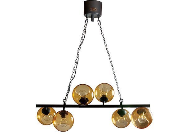 【ハモサ/HERMOSA / GOODS】のBIARRITZ 6 / ビアリッツ 6 インテリア・キッズ・メンズ・レディースファッション・服の通販 founy(ファニー) 　送料無料　Free Shipping　ガラス　Glass, Glassware　バランス　Balance, Style Balance　フォルム　Silhouette, Form　ホーム・キャンプ・アウトドア・お取り寄せ　Home Living / Home & Lifestyle / Camping Gear / Outdoor Camping　家具・インテリア　Home Furniture & Interior. Stylish & Functional Living Spaces　ライト・照明　Lamps & Lighting Fixtures　ペンダントライト・吊り下げ照明　Pendant Light / Hanging Light Fixture　ブラック / アンバー|ID: prp329100000001491 ipo3291000000036870659