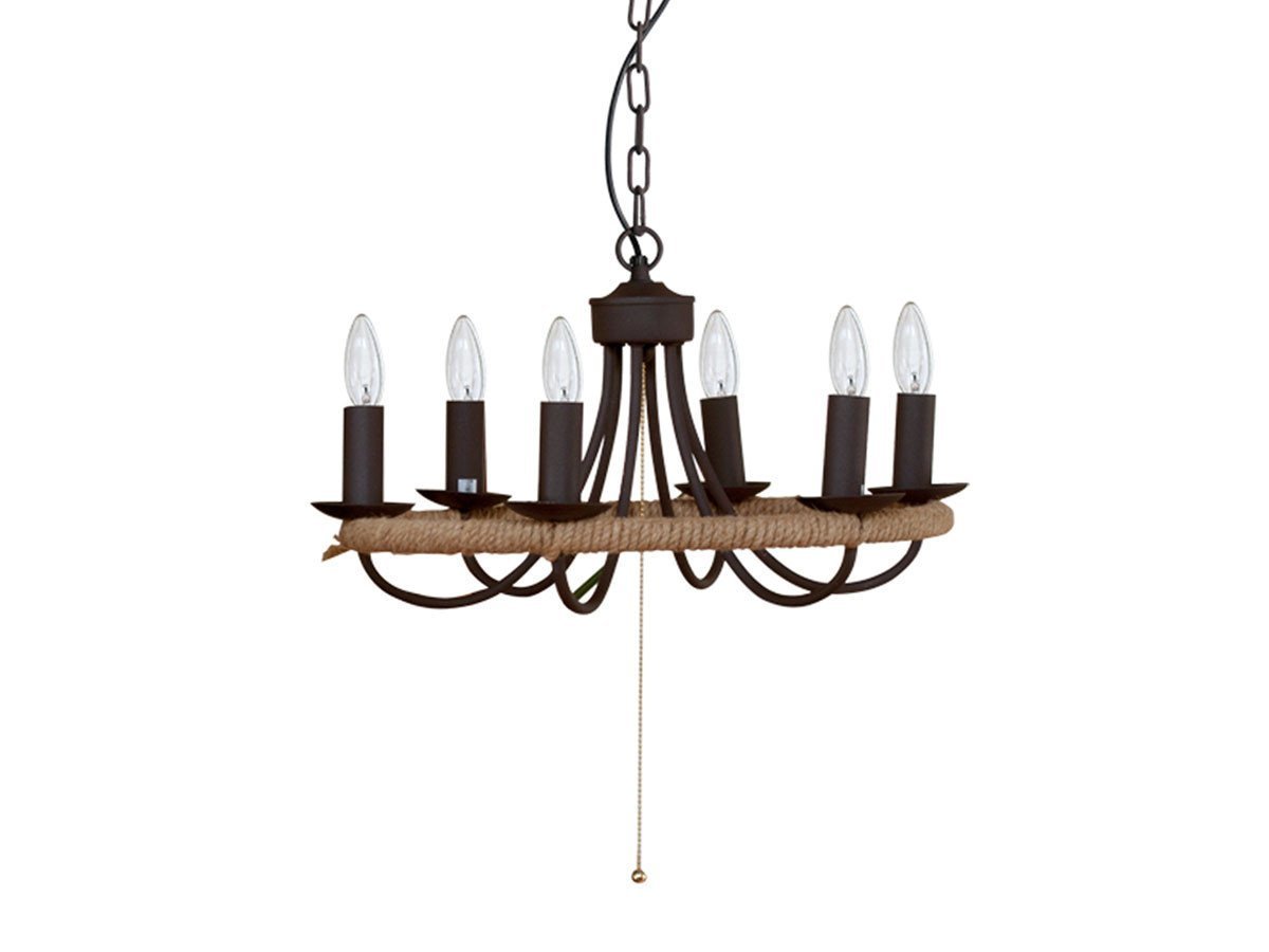 【ハモサ/HERMOSA / GOODS】のCIRCLE ROPE CHANDELIER / サークルロープシャンデリア インテリア・キッズ・メンズ・レディースファッション・服の通販 founy(ファニー) 　送料無料　Free Shipping　サークル　Circle, Round Design　フレーム　Frame, Outline　ヴィンテージ　Vintage Style　人気　Popular, Best Seller　ホーム・キャンプ・アウトドア・お取り寄せ　Home Living / Home & Lifestyle / Camping Gear / Outdoor Camping　家具・インテリア　Home Furniture & Interior. Stylish & Functional Living Spaces　ライト・照明　Lamps & Lighting Fixtures　シャンデリア・クリスタル照明　Chandelier / Crystal Ceiling Light　-|ID: prp329100000001492 ipo3291000000030189090