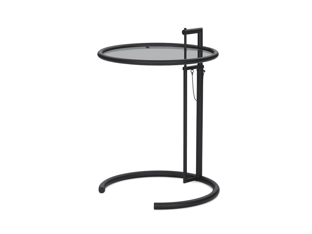 【クラシコン/ClassiCon / GOODS】のADJUSTABLE TABLE E1027 / アジャスタブルテーブル E1027 人気、トレンドファッション・服の通販 founy(ファニー) 　エレガント 上品　Elegant　ガラス　Glass, Glassware　クラシック　Classic, Timeless Style　クリスタル　Crystal, Swarovski　サマー　Summer, Summer Style　テーブル　Table, Dining Table　バランス　Balance, Style Balance　フォルム　Silhouette, Form　フランス　France, French　フレーム　Frame, Outline　メタル　Metal, Metal Parts　送料無料　Free Shipping　ホーム・キャンプ・アウトドア・お取り寄せ　Home Living / Home & Lifestyle / Camping Gear / Outdoor Camping　家具・インテリア　Home Furniture & Interior. Stylish & Functional Living Spaces　テーブル　Dining, Coffee & Side Tables　サイドテーブル・ナイトテーブル　Side & End Tables　other-3|ID: prp329100000001508 ipo3291000000031529734