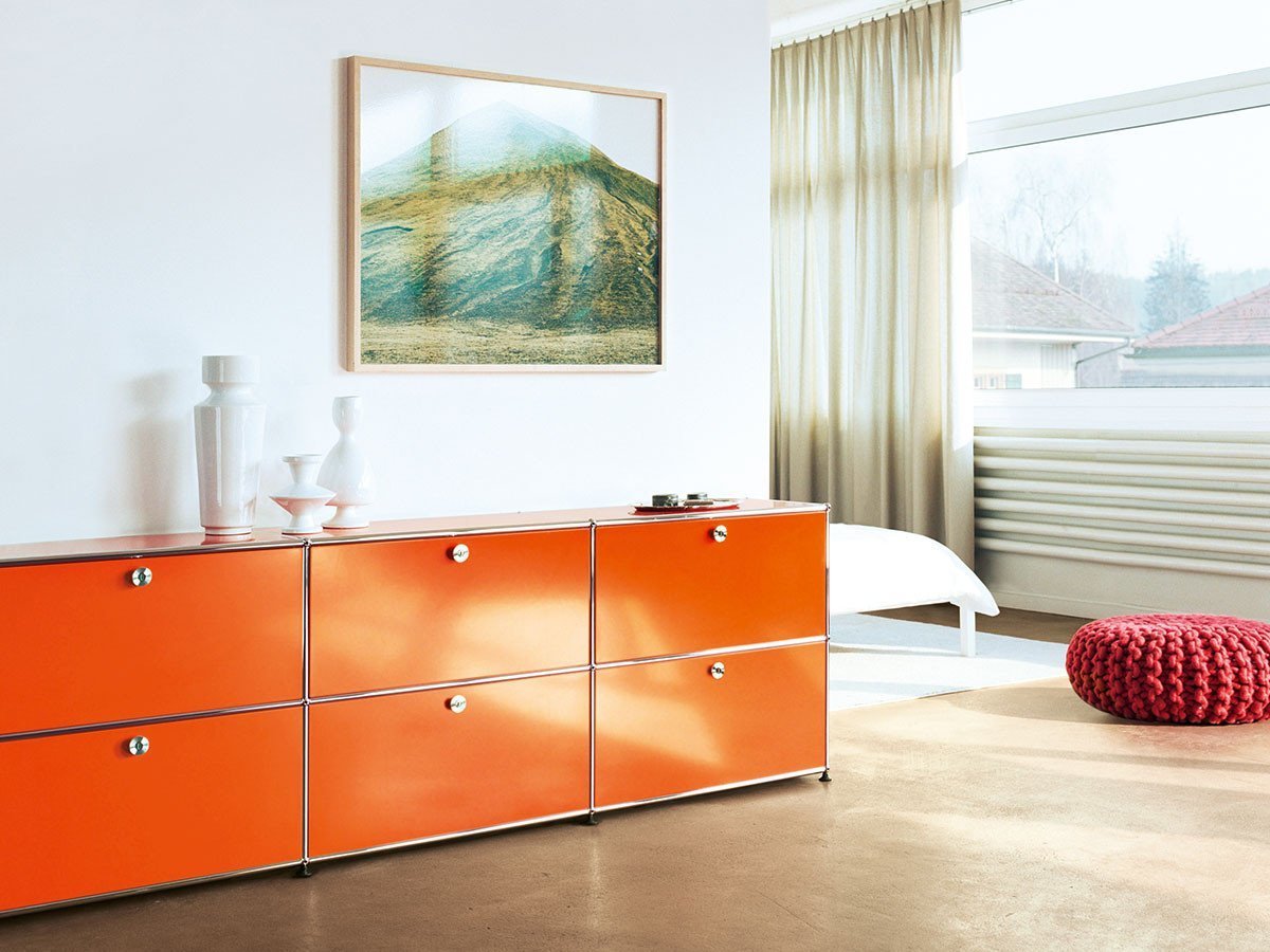 【ユーエスエム/USM / GOODS】のUSM Haller Sideboard / USMハラー サイドボード W / D / H:773 / 373 / 740mm ドロップダウンドア × 2 インテリア・キッズ・メンズ・レディースファッション・服の通販 founy(ファニー) 　コレクション　Collection　コンパクト　Compact　シンプル　Simple　ダウン　Down　テーブル　Table　デスク　Desk　ドロップ　Drop　ニューヨーク　New York　ボックス　Box　ホーム・キャンプ・アウトドア・お取り寄せ　Home,Garden,Outdoor,Camping Gear　家具・インテリア　Furniture　収納家具・キャビネット　Storage Furniture　サイドボード　Sideboard　参考イメージ|ID: prp329100000001539 ipo3291000000028128775