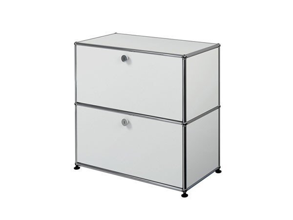 【ユーエスエム/USM / GOODS】のUSM Haller Sideboard / USMハラー サイドボード W / D / H:773 / 373 / 740mm ドロップダウンドア × 2 インテリア・キッズ・メンズ・レディースファッション・服の通販 founy(ファニー) コレクション Collection, Seasonal Line コンパクト Compact, Small Size シンプル Simple, Minimal ダウン Down, Puffer テーブル Table, Dining Table デスク Desk, Work Desk ドロップ Drop Shoulder, Dropped Style ニューヨーク New York, NYC Style ボックス Boxy, Box Shape ホーム・キャンプ・アウトドア・お取り寄せ Home Living / Home & Lifestyle / Camping Gear / Outdoor Camping 家具・インテリア Home Furniture & Interior. Stylish & Functional Living Spaces 収納家具・キャビネット Storage Furniture サイドボード・リビング収納 Cabinet / Storage Cabinet ライトグレー(海外取り寄せ)|ID: prp329100000001539 ipo3291000000036813719