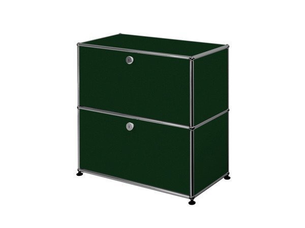 【ユーエスエム/USM / GOODS】のUSM Haller Sideboard / USMハラー サイドボード W / D / H:773 / 373 / 740mm ドロップダウンドア × 2 インテリア・キッズ・メンズ・レディースファッション・服の通販 founy(ファニー) コレクション Collection, Seasonal Line コンパクト Compact, Small Size シンプル Simple, Minimal ダウン Down, Puffer テーブル Table, Dining Table デスク Desk, Work Desk ドロップ Drop Shoulder, Dropped Style ニューヨーク New York, NYC Style ボックス Boxy, Box Shape ホーム・キャンプ・アウトドア・お取り寄せ Home Living / Home & Lifestyle / Camping Gear / Outdoor Camping 家具・インテリア Home Furniture & Interior. Stylish & Functional Living Spaces 収納家具・キャビネット Storage Furniture サイドボード・リビング収納 Cabinet / Storage Cabinet クロムグリーン(日本限定色)|ID: prp329100000001539 ipo3291000000036813811