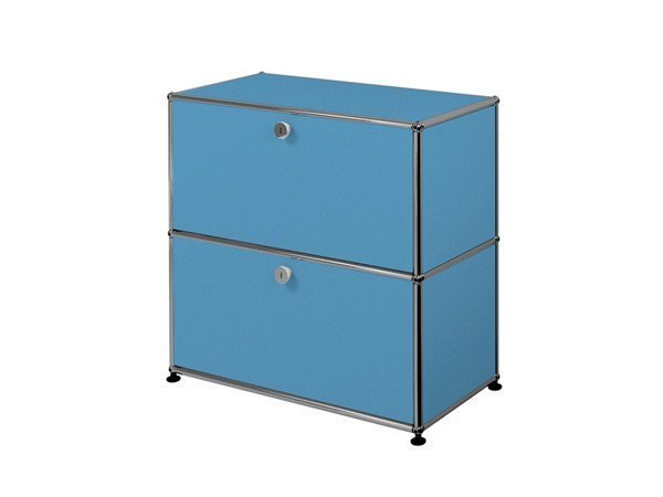 【ユーエスエム/USM / GOODS】のUSM Haller Sideboard / USMハラー サイドボード W / D / H:773 / 373 / 740mm ドロップダウンドア × 2 インテリア・キッズ・メンズ・レディースファッション・服の通販 founy(ファニー) コレクション Collection, Seasonal Line コンパクト Compact, Small Size シンプル Simple, Minimal ダウン Down, Puffer テーブル Table, Dining Table デスク Desk, Work Desk ドロップ Drop Shoulder, Dropped Style ニューヨーク New York, NYC Style ボックス Boxy, Box Shape ホーム・キャンプ・アウトドア・お取り寄せ Home Living / Home & Lifestyle / Camping Gear / Outdoor Camping 家具・インテリア Home Furniture & Interior. Stylish & Functional Living Spaces 収納家具・キャビネット Storage Furniture サイドボード・リビング収納 Cabinet / Storage Cabinet パステルブルー(日本限定色)|ID: prp329100000001539 ipo3291000000036813813