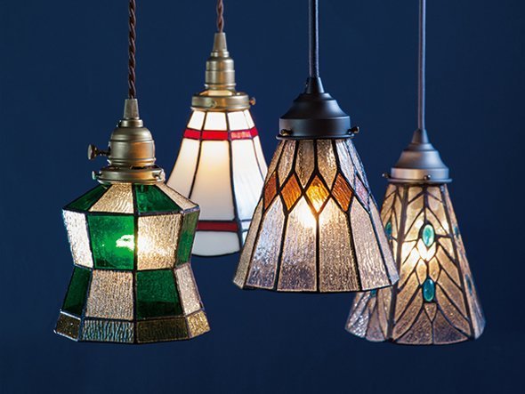 【フライミー ファクトリー/FLYMEe Factory / GOODS】のCUSTOM SERIES Brass Pendant Light × Stained Glass Helm / カスタムシリーズ 真鍮ペンダントライト(口金E26) × ステンドグラス(ヘルム) 人気、トレンドファッション・服の通販 founy(ファニー) 　送料無料　Free Shipping　ツイスト　Twist　ハンド　Hand　ホーム・キャンプ・アウトドア・お取り寄せ　Home,Garden,Outdoor,Camping Gear　家具・インテリア　Furniture　ライト・照明　Lighting & Light Fixtures　ペンダントライト　Pendant Light　other-2|ID: prp329100000001611 ipo3291000000031539918
