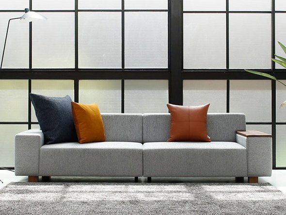 【フランネルソファ/FLANNEL SOFA / GOODS】のBRICK 4P SOFA / ブリック 4人掛けソファ 人気、トレンドファッション・服の通販 founy(ファニー) 　オイル　Oil　スタイリッシュ　Stylish　スプリング　Spring　フォルム　Form　ホーム・キャンプ・アウトドア・お取り寄せ　Home,Garden,Outdoor,Camping Gear　家具・インテリア　Furniture　ソファー　Sofa　other-3|ID: prp329100000001614 ipo3291000000031537424