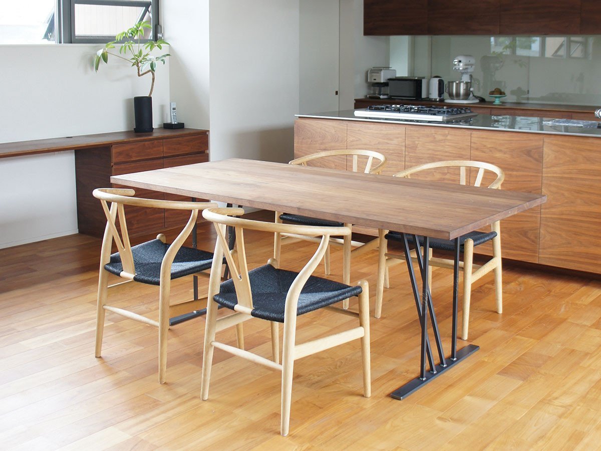 【杉山製作所/Sugiyama Seisakusho / GOODS】のKUROTETSU KADO DINING TABLE 700 / クロテツ カド ダイニングテーブル 700 人気、トレンドファッション・服の通販 founy(ファニー) 　クール　Cool　スクエア　Square　テーブル　Table　ホーム・キャンプ・アウトドア・お取り寄せ　Home,Garden,Outdoor,Camping Gear　家具・インテリア　Furniture　テーブル　Table　ダイニングテーブル　Dining Table　other-2|ID: prp329100000001625 ipo3291000000031529346