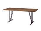 【杉山製作所/Sugiyama Seisakusho / GOODS】のKUROTETSU KADO DINING TABLE 700 / クロテツ カド ダイニングテーブル 700 天板:ウォールナット、サイズ:幅180cm|ID: prp329100000001625 ipo3291000000034047631
