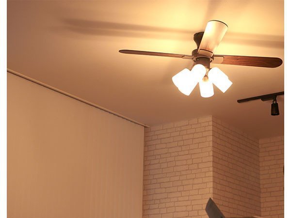 【フライミーパーラー/FLYMEe Parlor / GOODS】のCeiling Fan / シーリングファン #106235 人気、トレンドファッション・服の通販 founy(ファニー) 　送料無料　Free Shipping　ガラス　Glass, Glassware　ブレード　Braid, Decorative Trim　リバーシブル　Reversible, Two-Sided　冬　Winter / This Winter　夏　Summer　ホーム・キャンプ・アウトドア・お取り寄せ　Home Living / Home & Lifestyle / Camping Gear / Outdoor Camping　家具・インテリア　Home Furniture & Interior. Stylish & Functional Living Spaces　ライト・照明　Lamps & Lighting Fixtures　other-5|ID: prp329100000001645 ipo3291000000031544699