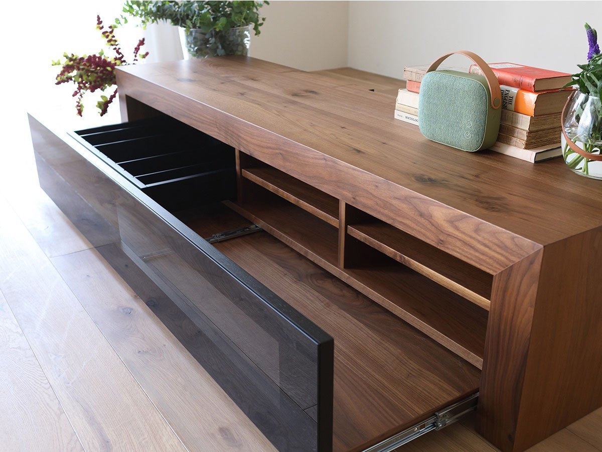 【ヒラシマ/HIRASHIMA / GOODS】のCHOCOLAT TV Board / ショコラ テレビボード インテリア・キッズ・メンズ・レディースファッション・服の通販 founy(ファニー) 　ガラス　Glass, Glassware　クール　Cool, Chic　シンプル　Simple, Minimal　スクエア　Square, Square Shape　ホーム・キャンプ・アウトドア・お取り寄せ　Home Living / Home & Lifestyle / Camping Gear / Outdoor Camping　家具・インテリア　Home Furniture & Interior. Stylish & Functional Living Spaces　テレビボード・テレビ台　TV Cabinets & Consoles　テレビ台・TVボード　Tv Board　幅189 / 210cm:引出し1枚扉|ID: prp329100000001667 ipo3291000000036768829