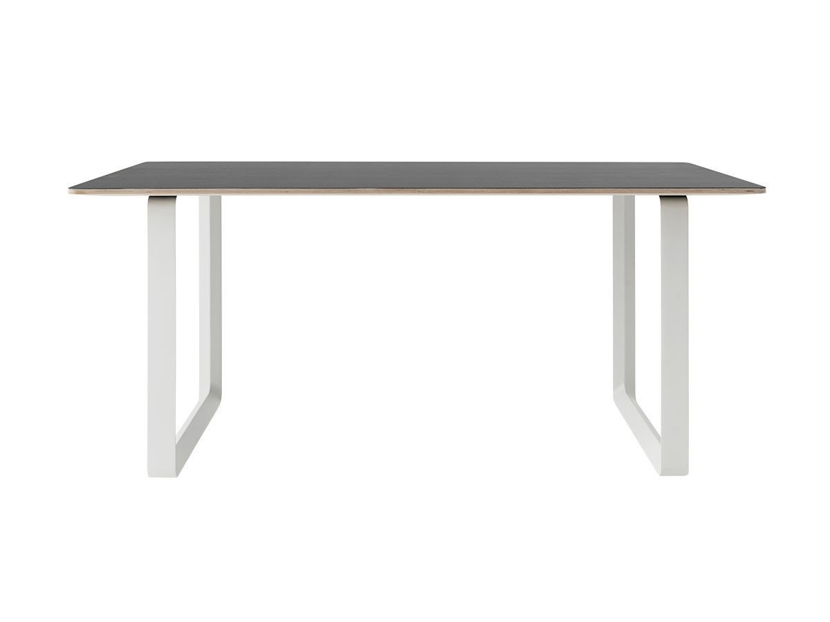 【ムート/MUUTO / GOODS】の70/70 TABLE / 70/70テーブル(幅170cm) インテリア・キッズ・メンズ・レディースファッション・服の通販 founy(ファニー) 　シンプル　Simple　テーブル　Table　フレーム　Flame　モダン　Modern　ホーム・キャンプ・アウトドア・お取り寄せ　Home,Garden,Outdoor,Camping Gear　家具・インテリア　Furniture　テーブル　Table　ダイニングテーブル　Dining Table　カラー(天板 / 脚):ブラック / ホワイト|ID: prp329100000001676 ipo3291000000007903129