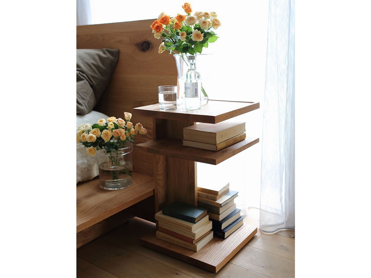 【ヒラシマ/HIRASHIMA / GOODS】のCARAMELLA Side Table 035 / カラメッラ サイドテーブル 035 インテリア・キッズ・メンズ・レディースファッション・服の通販 founy(ファニー) 　シンプル　Simple, Minimal　センター　Center, Center Line　テーブル　Table, Dining Table　フォルム　Silhouette, Form　ホーム・キャンプ・アウトドア・お取り寄せ　Home Living / Home & Lifestyle / Camping Gear / Outdoor Camping　家具・インテリア　Home Furniture & Interior. Stylish & Functional Living Spaces　テーブル　Dining, Coffee & Side Tables　サイドテーブル・ナイトテーブル　Side & End Tables　ウッド:オーク|ID: prp329100000001713 ipo3291000000036862025