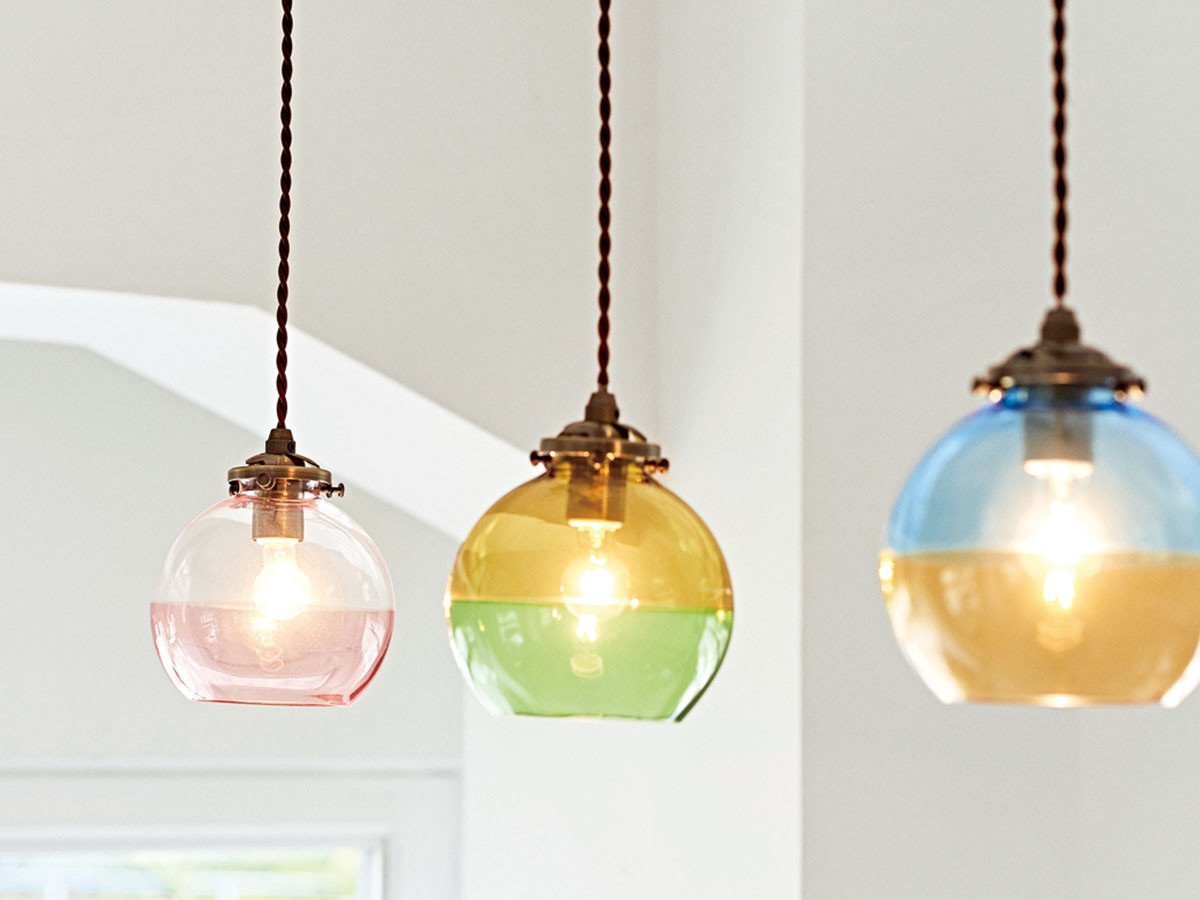 【フライミーパーラー/FLYMEe Parlor / GOODS】のPendant Light / ペンダントライト #106995 インテリア・キッズ・メンズ・レディースファッション・服の通販 founy(ファニー) 　おすすめ　Recommended / Our Picks　アンティーク　Antique-Inspired　ガラス　Glass, Glassware　ツイスト　Tweed, Tweed Fabric　ハンド　Hand, Handmade　ビビッド　Vivid, Bright Tone　ホーム・キャンプ・アウトドア・お取り寄せ　Home Living / Home & Lifestyle / Camping Gear / Outdoor Camping　家具・インテリア　Home Furniture & Interior. Stylish & Functional Living Spaces　ライト・照明　Lamps & Lighting Fixtures　ペンダントライト・吊り下げ照明　Pendant Light / Hanging Light Fixture　-|ID: prp329100000001732 ipo3291000000030251291