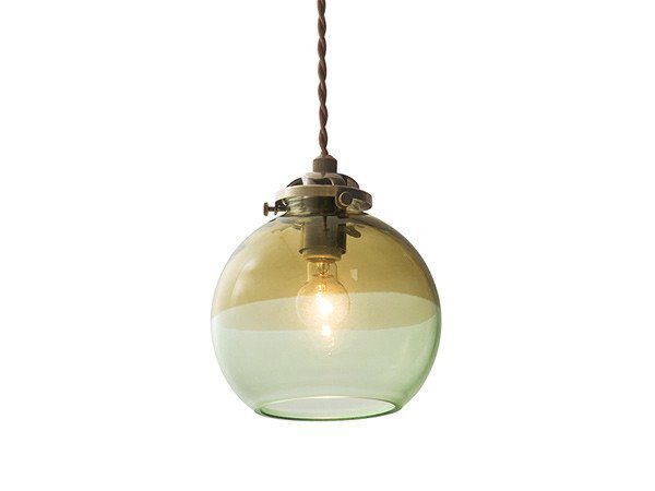 【フライミーパーラー/FLYMEe Parlor / GOODS】のPendant Light / ペンダントライト #106995 インテリア・キッズ・メンズ・レディースファッション・服の通販 founy(ファニー) 　おすすめ　Recommended / Our Picks　アンティーク　Antique-Inspired　ガラス　Glass, Glassware　ツイスト　Tweed, Tweed Fabric　ハンド　Hand, Handmade　ビビッド　Vivid, Bright Tone　ホーム・キャンプ・アウトドア・お取り寄せ　Home Living / Home & Lifestyle / Camping Gear / Outdoor Camping　家具・インテリア　Home Furniture & Interior. Stylish & Functional Living Spaces　ライト・照明　Lamps & Lighting Fixtures　ペンダントライト・吊り下げ照明　Pendant Light / Hanging Light Fixture　グリーン、付属電球:白熱電球|ID: prp329100000001732 ipo3291000000030251300