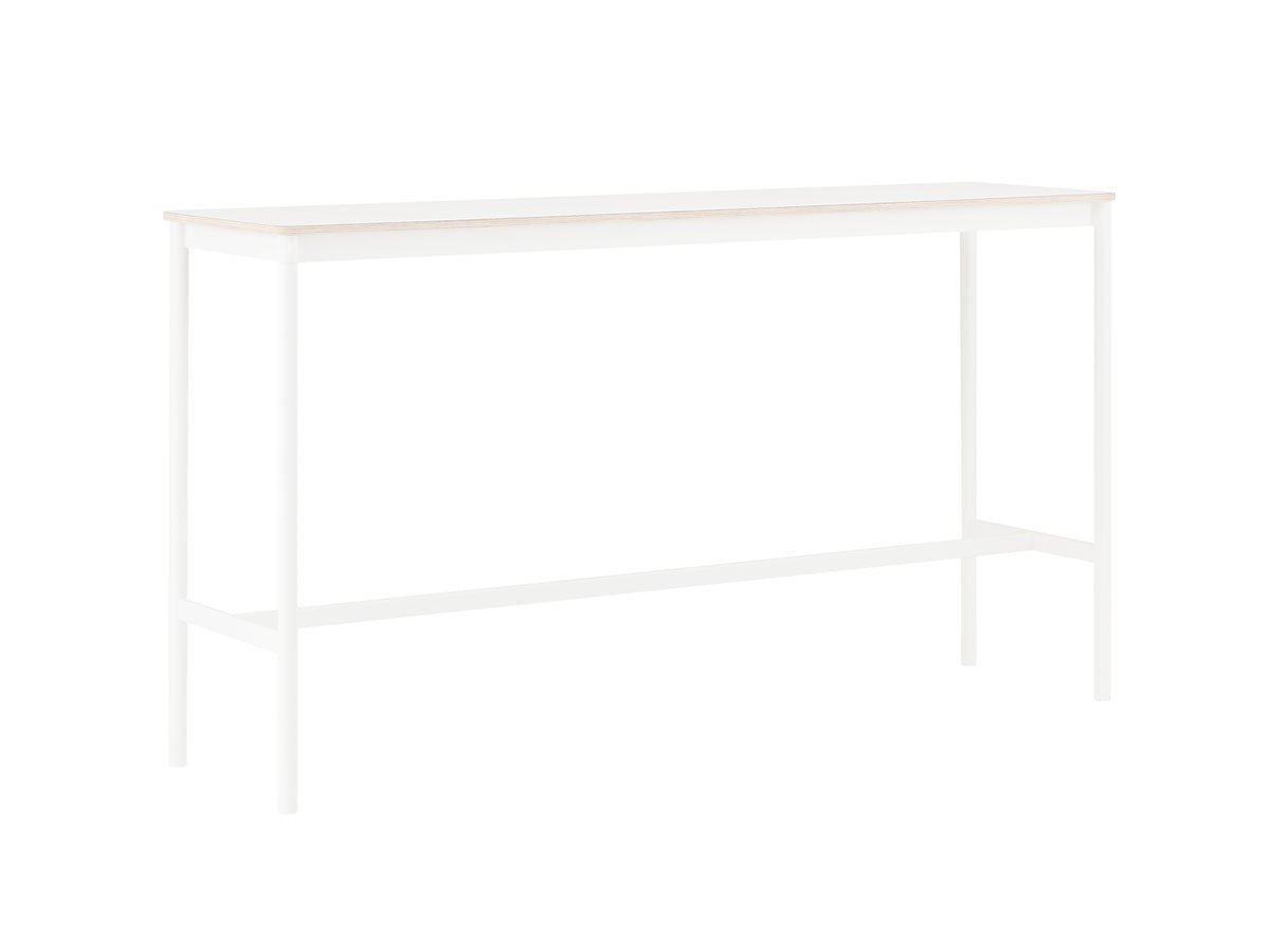 【ムート/MUUTO / GOODS】のBASE HIGH TABLE / ベース ハイテーブル (190 × 50 × H:105) インテリア・キッズ・メンズ・レディースファッション・服の通販 founy(ファニー) 　アクリル　Acrylic　シンプル　Simple　テーブル　Table　フレーム　Flame　ホーム・キャンプ・アウトドア・お取り寄せ　Home,Garden,Outdoor,Camping Gear　家具・インテリア　Furniture　テーブル　Table　コンソール・カウンターテーブル　Console/Counter Table　ホワイトラミネート / プライウッド / ホワイト|ID: prp329100000001743 ipo3291000000030182972