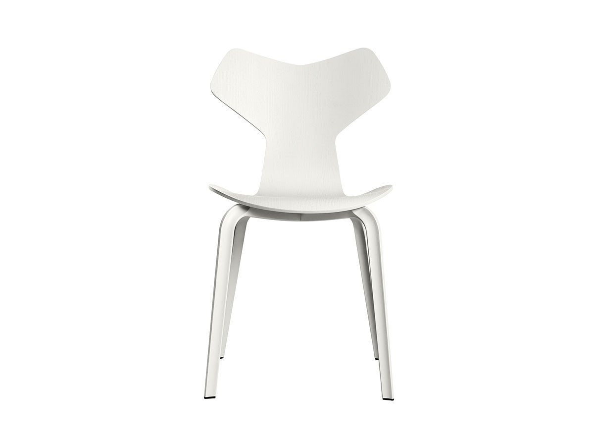 【フリッツ ハンセン/FRITZ HANSEN / GOODS】のGRAND PRIX / グランプリチェア ウッドレッグ 4130 インテリア・キッズ・メンズ・レディースファッション・服の通販 founy(ファニー) 　インド　Indian Textile　ウッド　Wooden Design　春　Spring　フォルム　Silhouette, Form　ミラノ　Milano Style, Italian-Inspired　送料無料　Free Shipping　おすすめ　Recommended / Our Picks　ホーム・キャンプ・アウトドア・お取り寄せ　Home Living / Home & Lifestyle / Camping Gear / Outdoor Camping　家具・インテリア　Home Furniture & Interior. Stylish & Functional Living Spaces　チェア・椅子　Seating & Chairs　ダイニングチェア・木製チェア　Dining Chairs　ウッド:カラードアッシュ / ホワイト|ID: prp329100000001745 ipo3291000000030245501