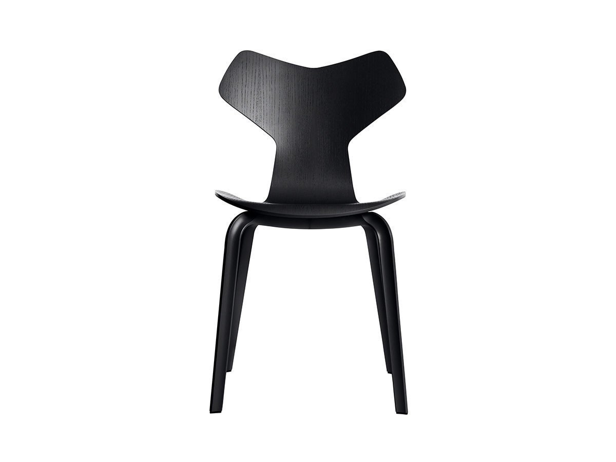 【フリッツ ハンセン/FRITZ HANSEN / GOODS】のGRAND PRIX / グランプリチェア ウッドレッグ 4130 インテリア・キッズ・メンズ・レディースファッション・服の通販 founy(ファニー) 　インド　Indian Textile　ウッド　Wooden Design　春　Spring　フォルム　Silhouette, Form　ミラノ　Milano Style, Italian-Inspired　送料無料　Free Shipping　おすすめ　Recommended / Our Picks　ホーム・キャンプ・アウトドア・お取り寄せ　Home Living / Home & Lifestyle / Camping Gear / Outdoor Camping　家具・インテリア　Home Furniture & Interior. Stylish & Functional Living Spaces　チェア・椅子　Seating & Chairs　ダイニングチェア・木製チェア　Dining Chairs　ウッド:カラードアッシュ / ブラック|ID: prp329100000001745 ipo3291000000030245508