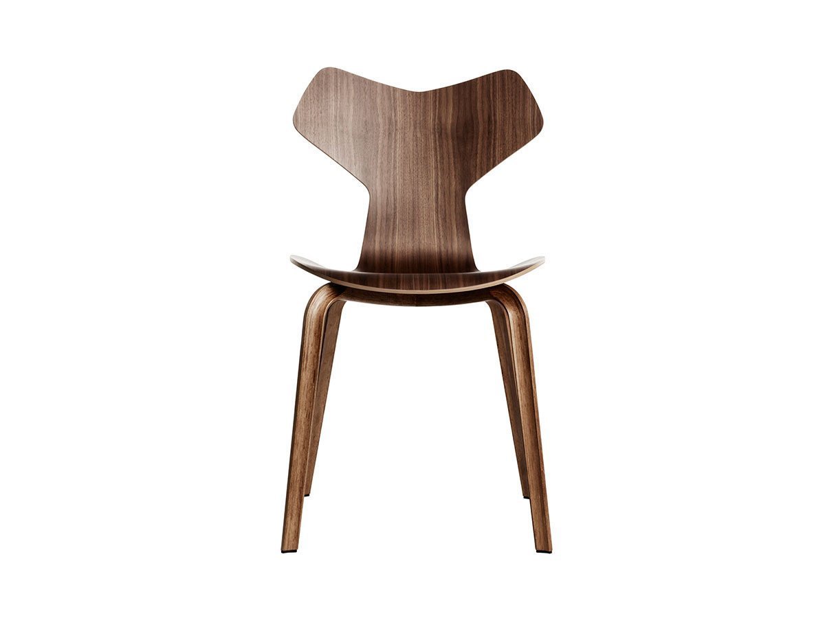 【フリッツ ハンセン/FRITZ HANSEN / GOODS】のGRAND PRIX / グランプリチェア ウッドレッグ 4130 インテリア・キッズ・メンズ・レディースファッション・服の通販 founy(ファニー) 　インド　Indian Textile　ウッド　Wooden Design　春　Spring　フォルム　Silhouette, Form　ミラノ　Milano Style, Italian-Inspired　送料無料　Free Shipping　おすすめ　Recommended / Our Picks　ホーム・キャンプ・アウトドア・お取り寄せ　Home Living / Home & Lifestyle / Camping Gear / Outdoor Camping　家具・インテリア　Home Furniture & Interior. Stylish & Functional Living Spaces　チェア・椅子　Seating & Chairs　ダイニングチェア・木製チェア　Dining Chairs　ウッド:ナチュラルウッド / ウォルナット|ID: prp329100000001745 ipo3291000000030245519