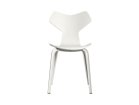 【フリッツ ハンセン/FRITZ HANSEN / GOODS】のGRAND PRIX / グランプリチェア ウッドレッグ 4130 ウッド:カラードアッシュ / ホワイト|ID: prp329100000001745 ipo3291000000034092664