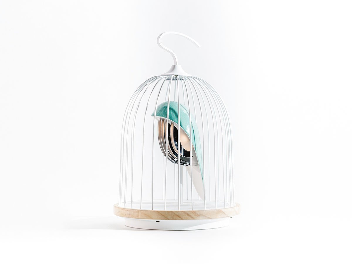 【フライミー プリュス/FLYMEe PLUS / GOODS】のJinGoo L oiseau Bleu / ジングー LED照明&Bluetoothスピーカー(ロワゾーブルー) 人気、トレンドファッション・服の通販 founy(ファニー) 　ウッド　Wood　スマート　Smart　ハンド　Hand　モチーフ　Motif　送料無料　Free Shipping　ホーム・キャンプ・アウトドア・お取り寄せ　Home,Garden,Outdoor,Camping Gear　家具・インテリア　Furniture　ライト・照明　Lighting & Light Fixtures　 other-1|ID: prp329100000001750 ipo3291000000007923427