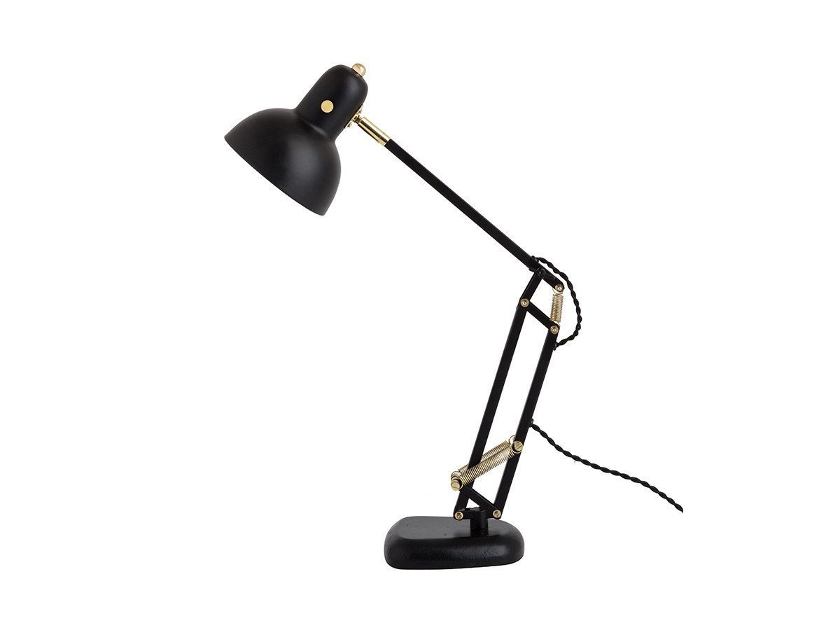 【ハモサ/HERMOSA / GOODS】のCALTON DESK LAMP / カールトン デスクランプ インテリア・キッズ・メンズ・レディースファッション・服の通販 founy(ファニー) 　送料無料　Free Shipping　シルバー　Silver, Metallic Silver　ツイスト　Tweed, Tweed Fabric　デスク　Desk, Work Desk　ヴィンテージ　Vintage Style　ホーム・キャンプ・アウトドア・お取り寄せ　Home Living / Home & Lifestyle / Camping Gear / Outdoor Camping　家具・インテリア　Home Furniture & Interior. Stylish & Functional Living Spaces　ライト・照明　Lamps & Lighting Fixtures　デスクライト・卓上照明　Desk Lamp / Table Lamp / Study Light　ブラック|ID: prp329100000001774 ipo3291000000030251180