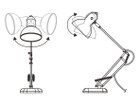 【ハモサ/HERMOSA / GOODS】のCALTON DESK LAMP / カールトン デスクランプ シェードは付け根が可動部になっていて角度調整が可能です。|ID: prp329100000001774 ipo3291000000030251198